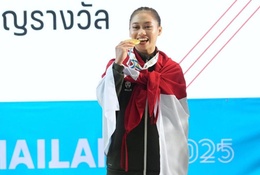 Võ sĩ wushu Patricia Geraldine không tự hài lòng sau màn ra mắt ngọt ngào tại SEA Games 2025
