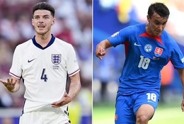 Đội hình toàn sao của tuyển Anh có giá trị gấp 8 lần đối thủ Slovakia tại Euro 2024
