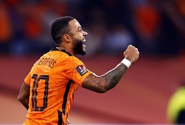 Memphis Depay lập hat-trick cho Hà Lan và bắt kịp Cruyff