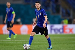 Jorginho đứng đầu các “chân chạy” của Italia tại EURO 2021