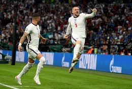 Luke Shaw đá EURO 2021 với tuyển Anh dù bị... gãy xương sườn