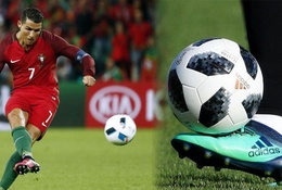 Trái bóng World Cup 2018 được thiết kế để ngăn... cú sút phạt "dị" của Ronaldo?
