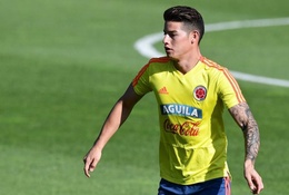 Bản tin World Cup ngày 14/6: James Rodriguez vắng mặt trong buổi tập của đội tuyển Colombia