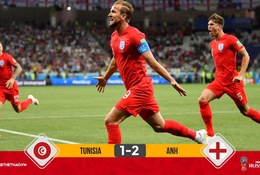 Người hùng Harry Kane giải cứu tuyển Anh trước Tunisia vào phút chót