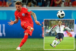 Khi "chú lùn" Trippier sắm vai "Beckham" của tuyển Anh ở World Cup 2018