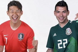 Link xem trực tiếp trận Hàn Quốc - Mexico ở World Cup 2018