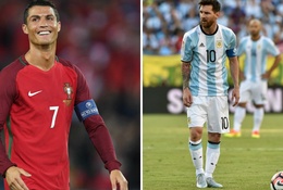 Choáng váng với thống kê ghi bàn lép vế của Messi trước Ronaldo ở các trận đấu lớn