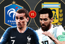 Link xem trực tiếp trận Pháp - Argentina ở World Cup 2018