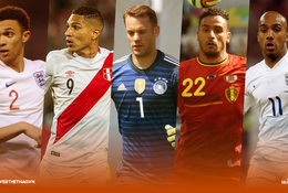 Top những cầu thủ được gọi dự World Cup 2018 gây ngạc nhiên khó tin