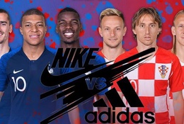 Nike giành chiến thắng lịch sử trước Adidas ở chung kết World Cup 2018