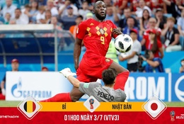 Ăn ngon "sushi Nhật Bản" sẽ giúp Lukaku tiến gần đến danh hiệu Vua phá lưới World Cup?