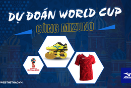 Kết quả Dự đoán  World Cup cùng Mizuno
