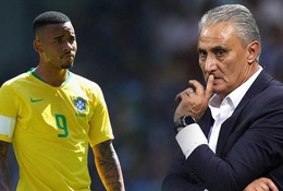 Người Brazil “nổi đoá” vì HLV Tite bảo thủ tin dùng "số 9 tệ nhất lịch sử"