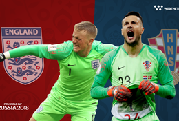 Kỷ lục gia đẩy 11m Subasic hay "thánh cứu thua" Pickford là thủ môn hay nhất World Cup 2018?