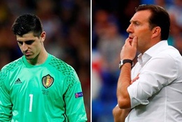 Thủ môn Courtois muốn tuyển Bỉ sa thải HLV trưởng