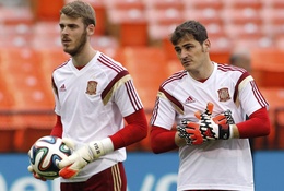“Nội chiến” Casillas - De Gea ở ĐT Tây Ban Nha
