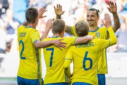 Video giao hữu quốc tế: Thụy Điển 3-0 Xứ Wales