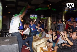 Chùm ảnh: Niềm vui vỡ òa của các tifosi Việt Nam