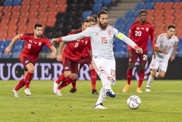 Tuyển Tây Ban Nha không dùng số áo của Ramos ở Euro 2021