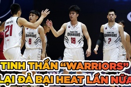Thang Long Warriors toàn thắng Saigon Heat bằng sự đoàn kết