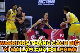 Nha Trang Dolphins thua cách biệt Thang Long Warriors vì turnover