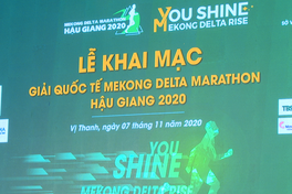 Rực rỡ Mekong Delta Marathon Hậu Giang 2020 với đêm khai mạc
