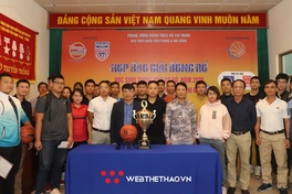 Họp báo giải đấu Vietnam Students Basketball League 2020