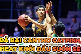 Đả bại Cantho Catfish, Saigon Heat khởi đầu thành công tại Playoffs