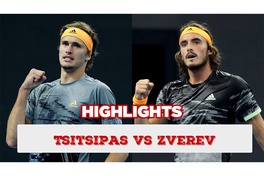 Highlights Stefanos Tsitsipas vs Alexander Zverev | Bán kết đơn nam Roland-Garros 2021