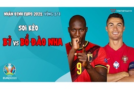 Nhận định EURO 2021| Vòng 1/8: Bỉ vs Bồ Đào Nha | Bóng đá