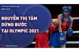Nhật ký đoàn Thể thao Việt Nam tại Olympic Tokyo ngày 25/7