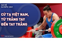 Cử tạ Việt Nam tại đấu trường Olympic: Từ trắng tay đến tay trắng