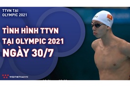 Nhật ký đoàn Thể thao Việt Nam tại Olympic Tokyo ngày 30/7