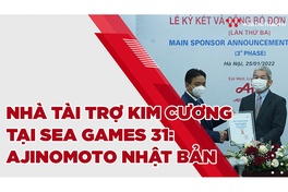 Tập đoàn Ajinomoto Nhật Bản trở thành nhà tài trợ Kim cương tại SEA Games 31 
