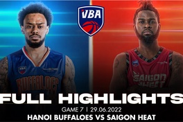Full Highlights | VBA 2022 | Game 7: Hanoi Buffaloes vs Saigon Heat