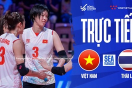 Lịch thi đấu trực tiếp bóng chuyền nữ Việt Nam SEA V.League 2023 hôm nay 6/8