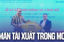 HLV Nguyễn Tuấn Kiệt hoàn tất màn tái xuất trong mơ với VietinBank