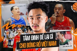 Những điều vĩ đại Đinh Thanh Tâm đã mang lại cho bóng rổ Việt Nam