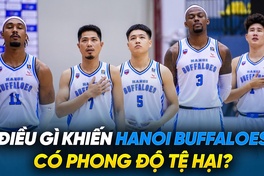 Lý do gì khiến Hanoi Buffaloes thể hiện phong độ tệ hại tại VBA 2024?