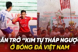 Trăn trở “kim tự tháp ngược” ở bóng đá Việt Nam