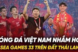 Bóng đá Việt Nam nhắm HCV SEA Games 33 trên đất Thái Lan