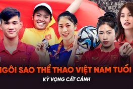 5 ngôi sao thể thao Việt Nam tuổi Tỵ được kỳ vọng cất cánh năm 2025