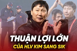 Thuận lợi của HLV Kim Sang Sik để gặt HCV SEA Games 33