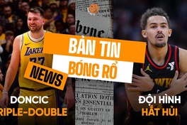 Bản tin bóng rổ 26/2: Luka Doncic có triple-double ngày tái ngộ đội bóng cũ