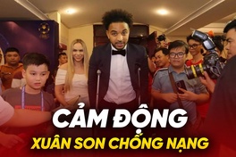 Cảm động Xuân Son chống nạng dự Gala Quả bóng vàng 2024