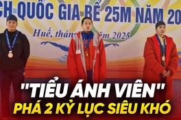 “Tiểu Ánh Viên” phá 2 kỷ lục bơi QG ở nội dung siêu khó