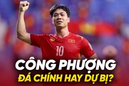 Trở lại tuyển Việt Nam: Công Phượng đá chính hay dự bị?