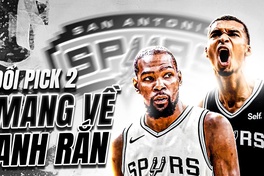 San Antonio Spurs với tương lai rực sáng: Liệu có cú tất tay lấy Kevin Durant?