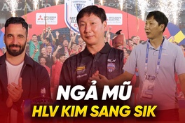 Ngả mũ thán phục tài năng của HLV Kim Sang Sik