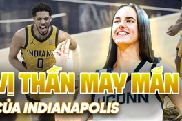 Thần may mắn của Indiana Pacers tại NBA Finals 2025 là... ngôi sao WNBA?